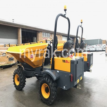 New TEREX TA3sh 3 Tons Swivel Skip HYDROSTATIC Dumper – 2017 Year for Sale