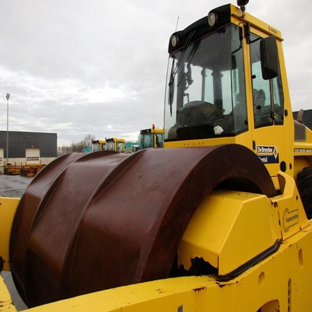 Used BOMAG BW 332 DI BVC Single Drum Vibratory Roller – 2013 Year, 3270 Hours for Sale