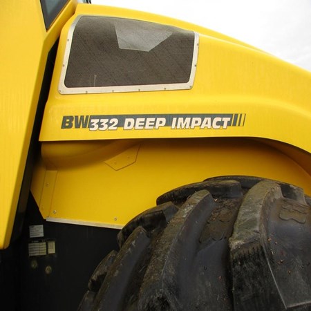 Used BOMAG BW 332 DI BVC Single Drum Vibratory Roller – 2013 Year, 3270 Hours for Sale