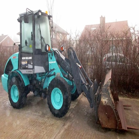 Used Wheel Loader W 50 B TC New Holland – 2013 Year, 2760 Hours for Sale