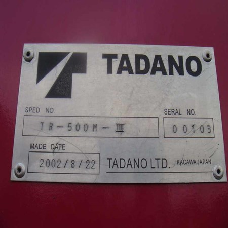 USED TADANO TR500M-III