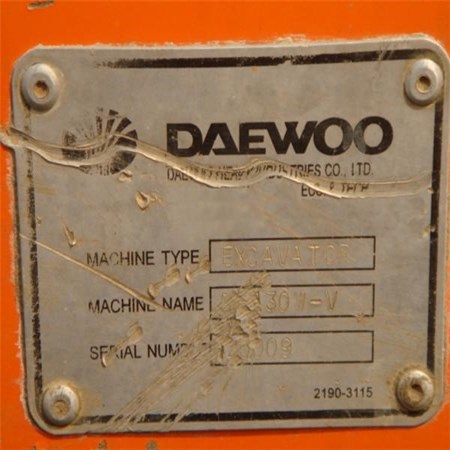 USED DAEWOO DH130W-V WHEEL EXCAVATOR
