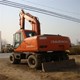 USED DAEWOO DH130W-V WHEEL EXCAVATOR