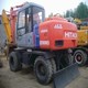 USED HITACHI EX100WD-2 WHEEL EXCAVATOR