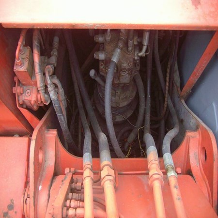 USED HITACHI EX100WD-II WHEEL EXCAVATOR