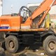 USED HITACHI EX160WD WHEEL EXCAVATOR