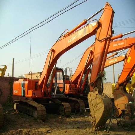 USED HITACHI EX200WD-II WHEEL EXCAVATOR
