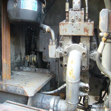 USED HITACHI EX100WD-I WHEEL EXCAVATOR