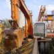 USED HITACHI EX100WD-1 WHEEL EXCAVATOR
