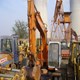 USED HITACHI EX100WD-1 WHEEL EXCAVATOR