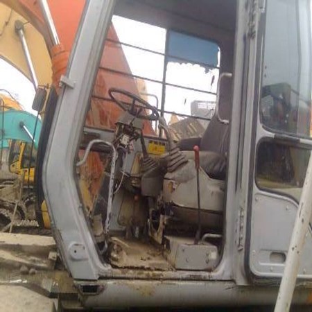 USED HITACHI EX100WD-2 WHEEL EXCAVATOR