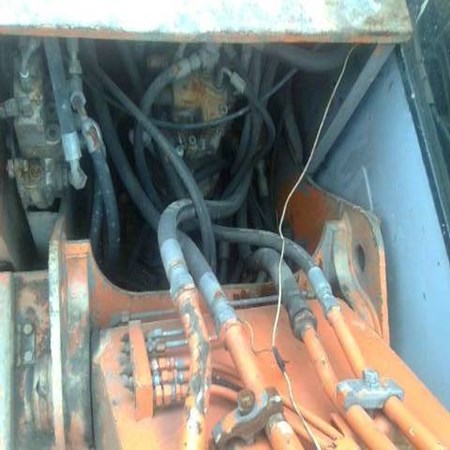 USED HITACHI EX100WD-2 WHEEL EXCAVATOR
