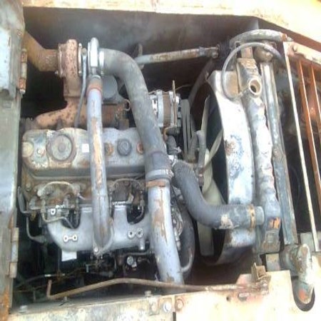 USED HITACHI EX100WD-2 WHEEL EXCAVATOR