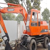 Used Wheel Excavator DOOSAN 140WV for Sale