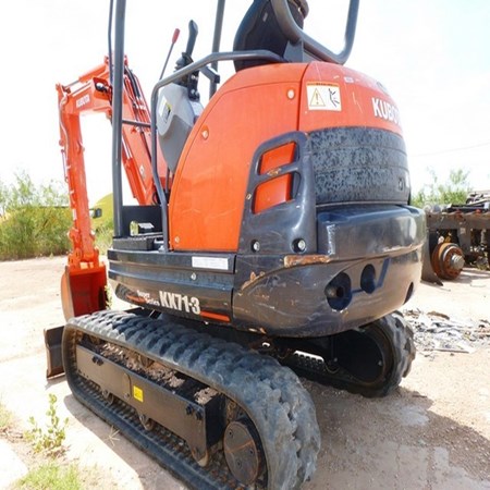 Used Mini Crawler Excavator KX71-3s – Kubota for Sale