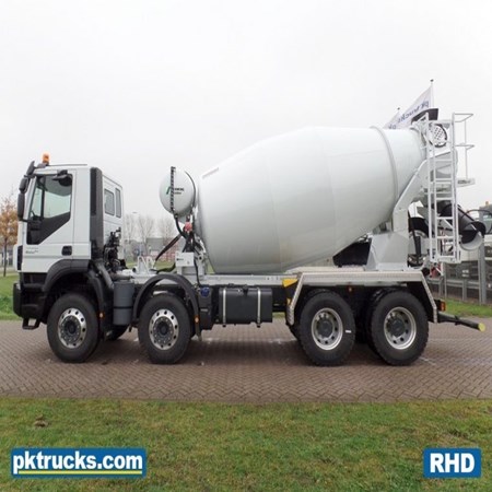  2 Units Iveco Trakker AD340T40B 8x4 Stetter New  Concrete mixer RHD for sale