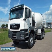  2 Units MAN TGS 40.400 BB-WW 6x4 Stetter New Concrete mixer for sale