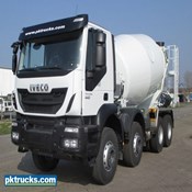 5 Units Iveco Trakker AD410T44H 8x4 Stetter -  New Concrete Mixer for sale