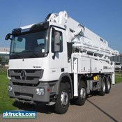 4 Units Mercedes Actros 3541-B 8x4 Schwing - New Concrete Pump for sale