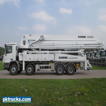 4 Units Mercedes Actros 3541-B 8x4 Schwing - New Concrete Pump for sale