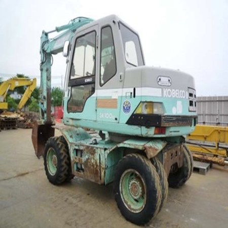 Used KOBELCO SK100W Loader Backhoe for Sale