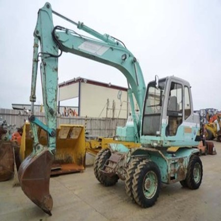 Used KOBELCO SK100W Loader Backhoe for Sale