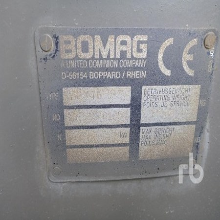 Used BW216D-3 Roller – BOMAG for Sale