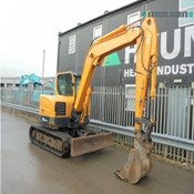 Used Hyundai R80CR-9 Midi Excavator <12t for Sale