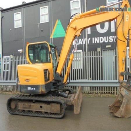 Used Hyundai R80CR-9 Midi Excavator <12t for Sale