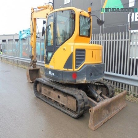 Used Hyundai R80CR-9 Midi Excavator <12t for Sale