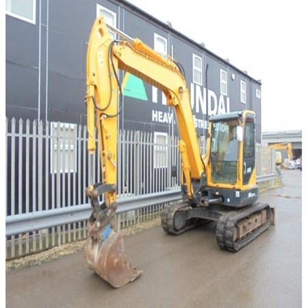 Used Hyundai R80CR-9 Midi Excavator <12t for Sale