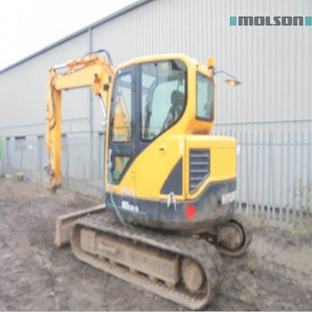 Good Working Condition Used Hyundai Midi Excavator <12t R80CR-9 for Sale