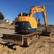 Used HYUNDAI R125LCD-9A Crawler Excavator for Sale