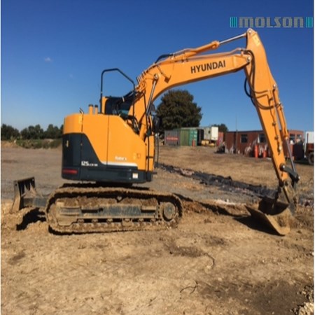 Used HYUNDAI R125LCD-9A Crawler Excavator for Sale