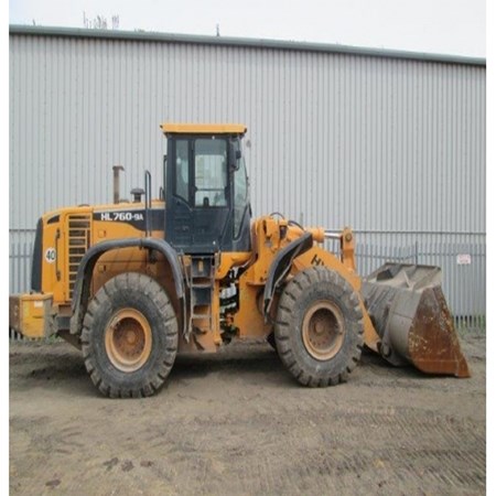 Good Condition Used HYUNDAI HL760-9A Wheel Loader - 4750 hrs, 2013 Year for Sale