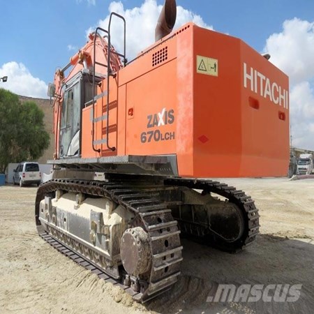 Used HITACHI ZX670LCH Crawler Excavator for Sale