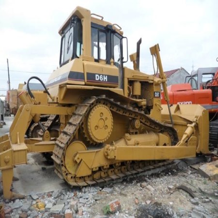 Used caterpillar bulldozer D6H