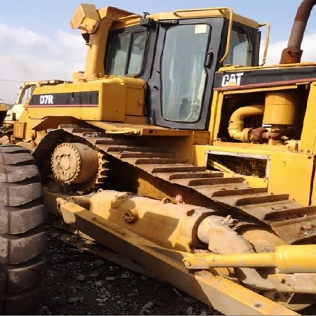 Used caterpillar bulldozer D7R