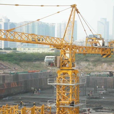 QTZ80 (TC6010) Top Slewing Tower Crane+ISO9001
