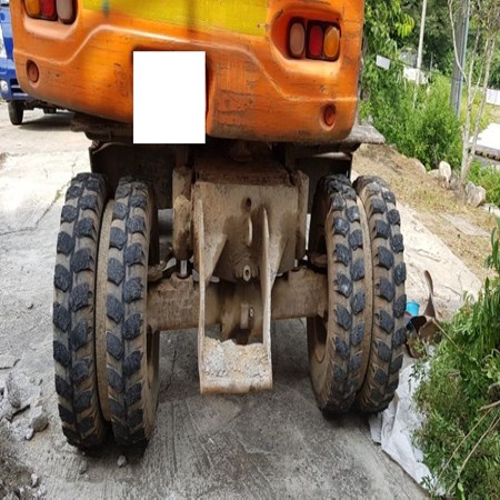 USED DOOSAN WHEEL EXCAVATOR DX140WACE FOR SALE