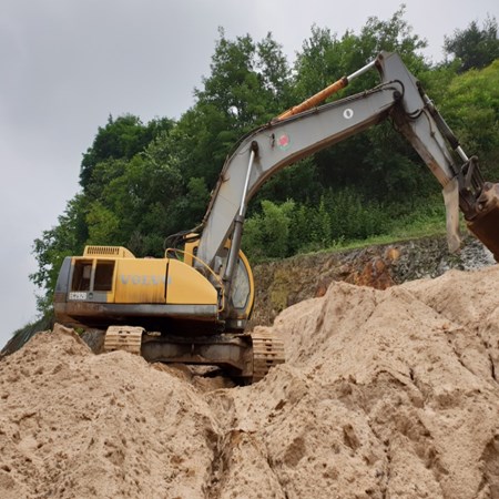 SAMSUNG CRAWLER EXCAVATOR MX292LC YEAR:1997 (STOCK:FB3465)