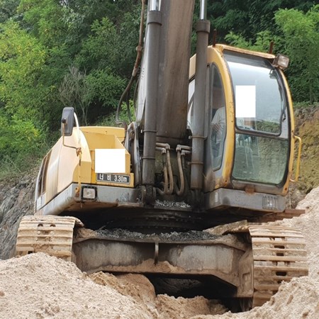 SAMSUNG CRAWLER EXCAVATOR MX292LC YEAR:1997 (STOCK:FB3465)