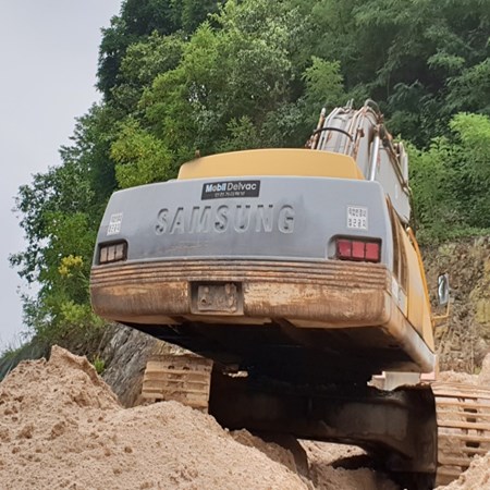 SAMSUNG CRAWLER EXCAVATOR MX292LC YEAR:1997 (STOCK:FB3465)