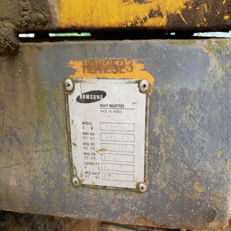 SAMSUNG CRAWLER EXCAVATOR MX292LC YEAR:1997 (STOCK:FB3465)