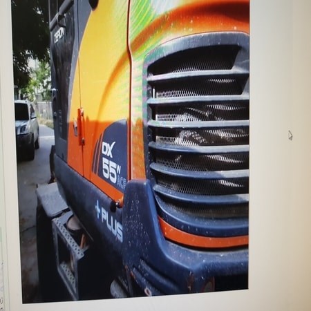 DOOSAN WHEEL EXCAVATOR DX55WACE YEAR:2014 (STOCK:FB3452)