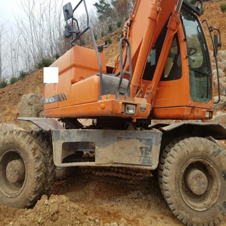 DOOSAN WHEEL EXCAVATOR DX140WACE YEAR:2011 (STOCK:FB3451)