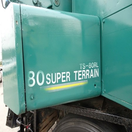 Used 4.9 TON TADANO TS-80R-1 Rough Terrain Crane for Sale