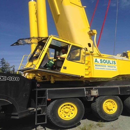 Used DEMAG AC400 All Terrain Crane for Sale