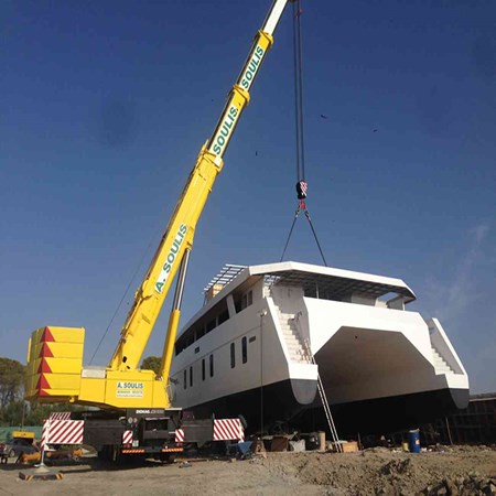 Used DEMAG AC400 All Terrain Crane for Sale