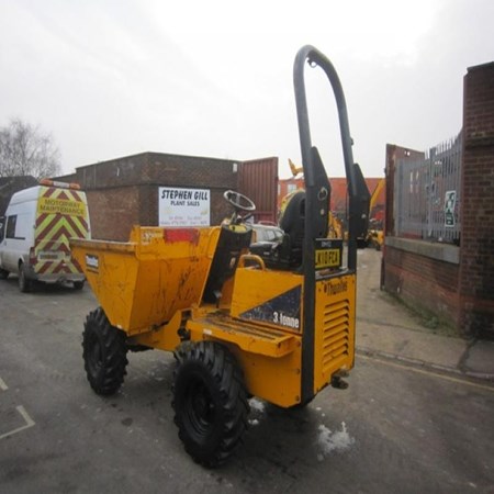 Used THWAITES 3 ton dumper - year 2010 for Sale